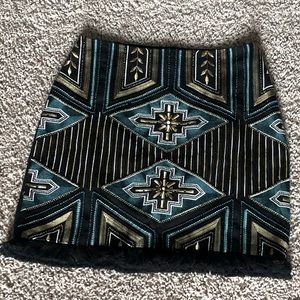 H&M pattern skirt size 2